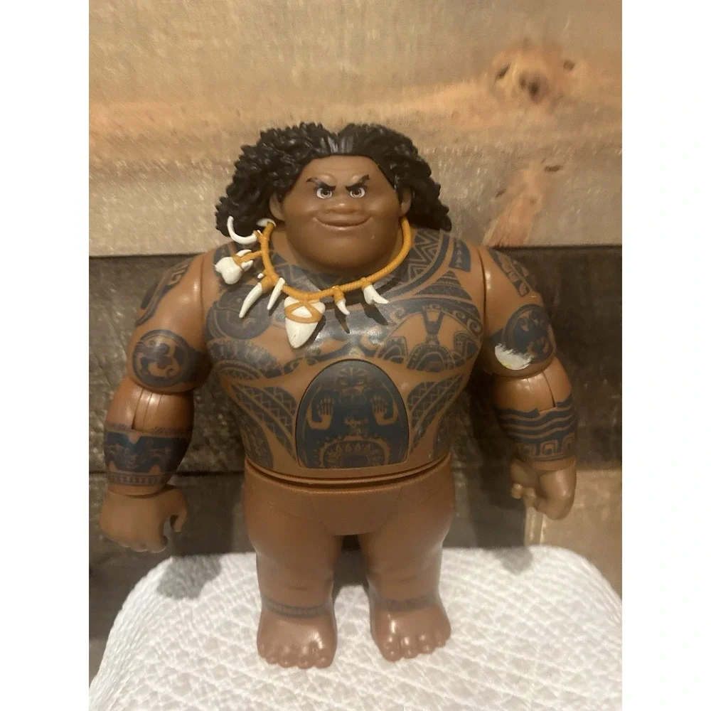 Disney Maui Moana Talking Action Figure Doll Toy‎ 10 in. Working